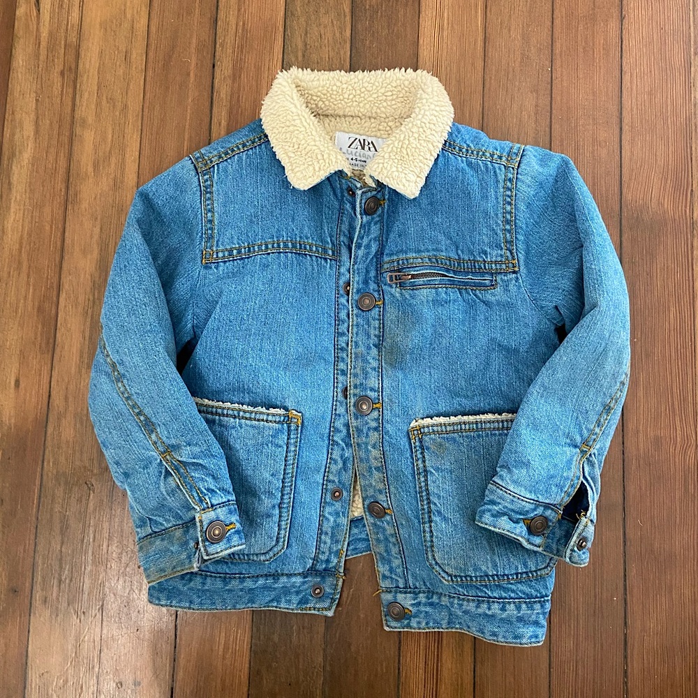 Zara coat toddler size 4-5